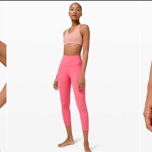 Lululemon Align Pant 25" Guava Pink Like New Size 4